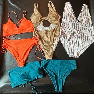 Women’s XL swimsuit lot 4 total